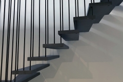 schody z mikrocementu