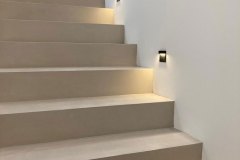schody, mikrocement firmy Resistone