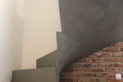 schody z mikrocementu