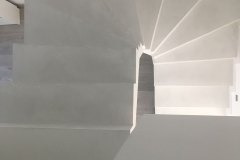 schody z mikrocementu