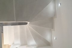 schody z mikrocementu