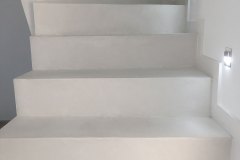 schody z mikrocementu