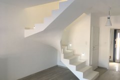 mikrocement na schodach