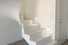 schody z mikrocementu