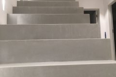 schody z mikrocementu