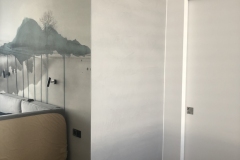 mikrocement na ścianie