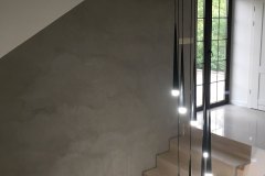 mikrocement na ścianie