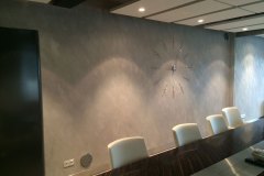 mikrocement na ścianie